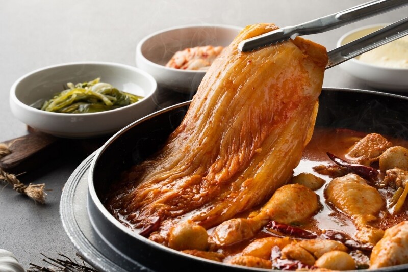 {민병선식당}, {묵은지닭볶음탕 밀키트 2종}